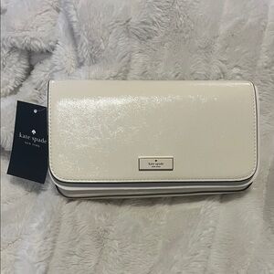 Kate Spade Bridget Crinkle patent wallet